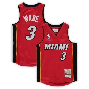 Dwyane Wade Exquisite Miami Heat Preschool 2005 06 Hardwood Classics Player Jersey Red