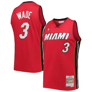 Dwyane Wade Miami Heat Big & Tall Superbe Hardwood Classics 2005/06 Swingman Jersey Red