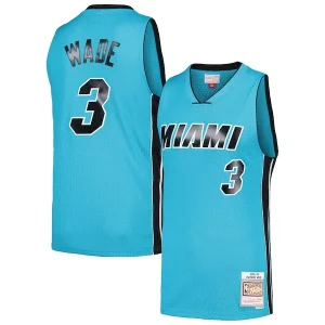 Dwyane Wade Miami Splendide Heat Hardwood Classics 2005/06 Tropical Swingman Jersey Blue