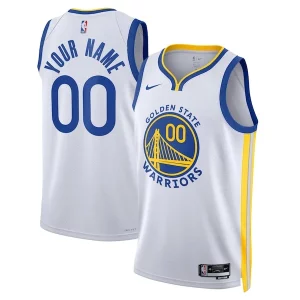 Golden State Distingué Warriors Nike Unisex Swingman Custom Jersey White Association Edition