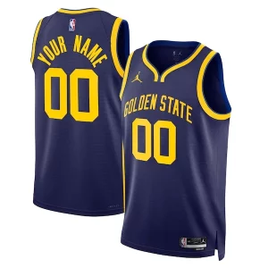 Golden State Warriors Jordan Brand Unisex 2022/23 Swingman Custom Jersey Bold Statement Edition Blue