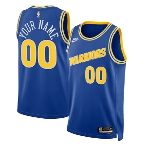 Golden State Warriors Nike Unisex 2022/23 Custom Swingman Jersey Classic Personalisable Edition Blue