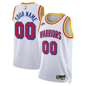 Golden State Warriors Nike Unisex Adult Swingman Custom Jersey Superbe Classic Edition White