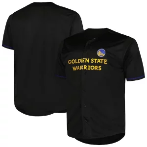 Golden State Warriors Profile Big & Tall Pop Charming Jersey Black