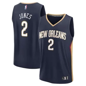 Herbert Collectible Jones New Orleans Pelicans Youth Fast Break Replica Player Jersey Icon Edition Navy