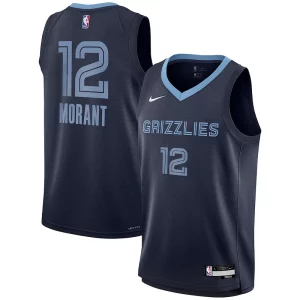Ja Admirable Morant Memphis Grizzlies Nike Youth Swingman Jersey Icon Edition Navy