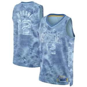 Ja Morant Magnifique Memphis Grizzlies Nike Unisex Select Series Swingman Jersey Light Blue