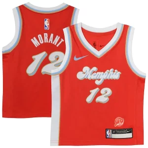 Ja Morant Memphis Grizzlies Nike Élégant Toddler 2024/25 Swingman Player Jersey City Edition Red