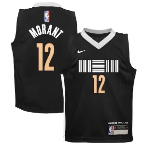 Ja Morant Memphis Grizzlies Nike Toddler Swingman Replica Jersey City Edition Superbe Black