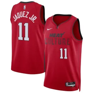 Jaime Captivant Jaquez Jr. Miami Heat Nike Unisex 2024/25 Swingman Player Jersey City Edition Red