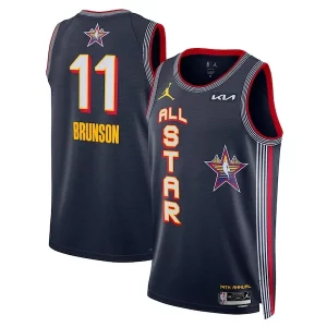 Jalen Brunson Nike Unisex 2025 NBA All Tendance Star Game Swingman Player Jersey Navy