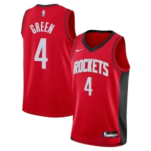Jalen Green Houston Rockets Nike Youth Swingman Jersey Icon Élégant Edition Red