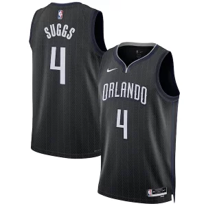 Jalen Suggs Orlando Magic Nike Unisex 2022/23 Swingman Exceptionnel Jersey City Edition Black