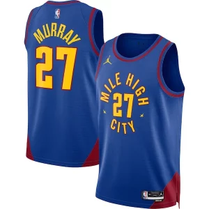 Jamal Murray Denver Nuggets Jordan Brand Unisex Classique Swingman Jersey Statement Edition Blue