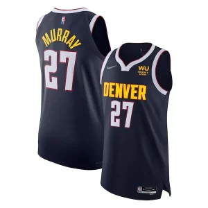 Jamal Murray Vibrant Denver Nuggets Nike Authentic Jersey Association Edition Navy