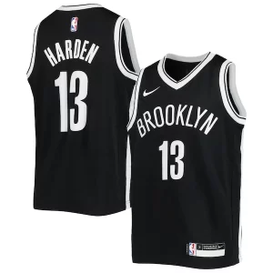 James Harden Brooklyn Nets Nike Youth Swingman Refiné Jersey Icon Edition Black
