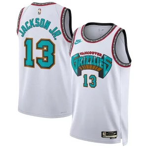 Jaren Jackson Jr. Exquisite Memphis Grizzlies Nike Unisex 2024/25 Swingman Jersey White Classic Edition