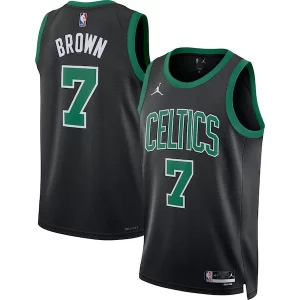 Jaylen Brown Boston Celtics Jordan Brand Unisex Swingman Jersey Notable Statement Edition Black