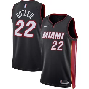 Jimmy Butler Exceptionnel Miami Heat Nike Unisex Swingman Jersey Icon Edition Black