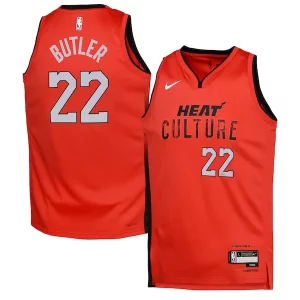 Jimmy Butler Miami Heat Élégant Nike Youth 2024/25 Swingman Player Jersey City Edition Red