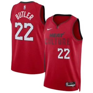 Jimmy Butler Miami Heat Nike Unisex 2024/25 Swingman Player Jersey City Moderne Edition Red