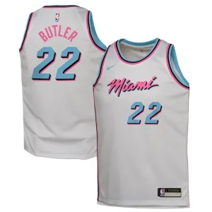 Jimmy Butler Miami Heat Nike Youth 2024/25 Swingman Splendide Player Jersey City Edition White