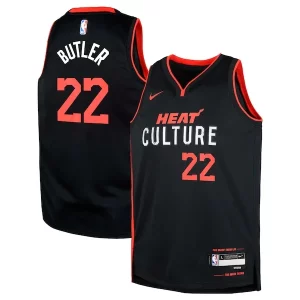 Jimmy Butler Miami Heat Nike Youth Swingman Replica Jersey City Edition Uniques Black