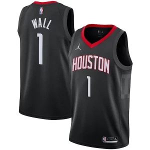 John Wall Houston Charming Rockets Jordan Brand 2020/21 Swingman Jersey Statement Edition Black