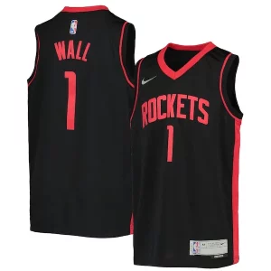 John Wall Houston Rockets Nike Youth 2020/21 Swingman Player Jersey Earned Premium Edition Black