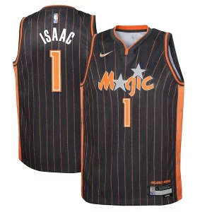 Jonathan Isaac Orlando Magic Nike Éclatant Youth Swingman Jersey City Edition Anthracite