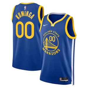 Jonathan Kuminga Golden State Warriors Nike Unisex Swingman Personalisable Badge Player Jersey Icon Edition Royal