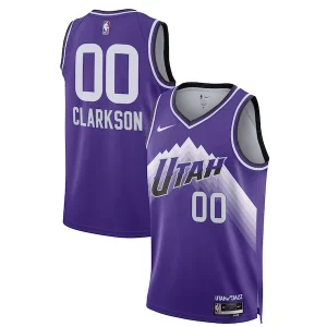 Jordan Clarkson Utah Jazz Nike Notable Unisex 2023/24 Swingman Jersey Purple City Edition