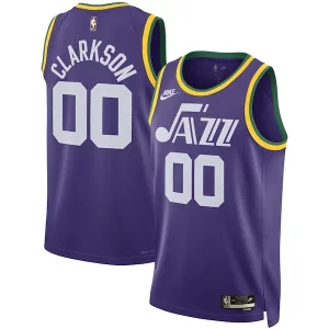 Jordan Clarkson Utah Jazz Nike Unisex Swingman Replica Jersey Classic Élégant Edition Purple