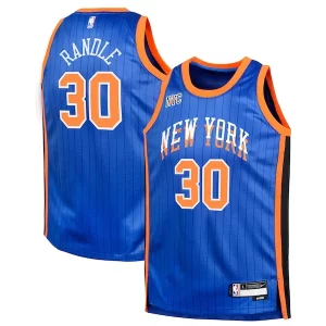 Julius Randle New York Knicks Nike Youth Sophistiqué Swingman Replica Jersey City Edition Blue