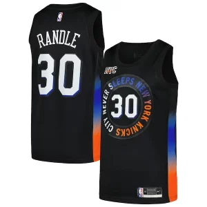 Julius Randle New York Splendide Knicks Nike Swingman Player Jersey City Edition Black