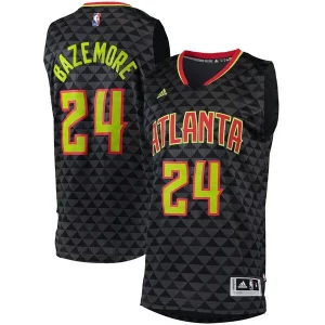Kent Bazemore Atlanta Hawks adidas Swingman Jersey Charcoal Incontournable