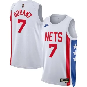Kevin Durant Brooklyn Nets Nike Swingman Dashing Jersey Classic Edition White