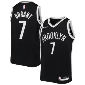 Kevin Durant Brooklyn Nets Nike Youth Swingman Jersey Icon Collectible Edition Black