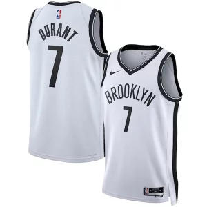 Kevin Durant Luxueux Brooklyn Nets Nike Unisex Swingman Jersey Association Edition White/Black