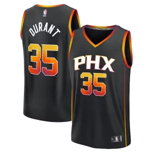 Kevin Durant Phoenix Suns Fast Exquisite Break Replica Player Jersey Statement Edition Black