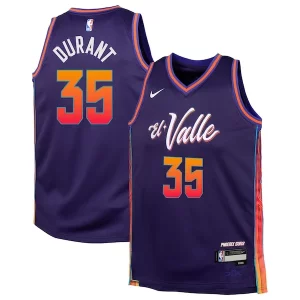 Kevin Durant Phoenix Suns Nike Youth Swingman Replica Jersey Stylish City Edition Purple