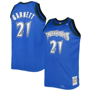 Kevin Garnett Minnesota Timberwolves Big & Tall Hardwood Incontournable Classics 2003/04 Swingman Jersey Blue