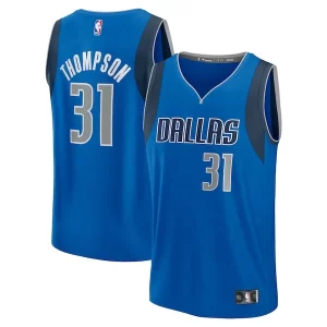 Klay Thompson Notable Dallas Mavericks Youth Fast Break Replica Player Jersey Icon Edition Blue