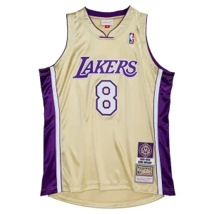 Kobe Bryant Los Angeles Lakers Hall of Fame Class of 2020 #8 Authentic Premium Jersey Gold/Purple