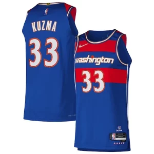 Kyle Kuzma Washington Wizards Nike Authentic Player Jersey Splendide City Edition Royal