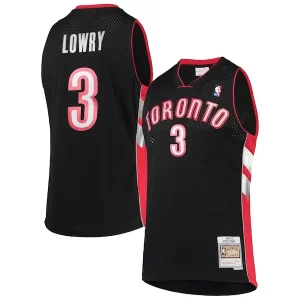 Kyle Lowry Toronto Raptors 2001/02 Hardwood Refiné Classics Swingman Jersey Black