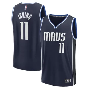 Kyrie Irving Dallas Mavericks Fast Authentique Break Replica Player Jersey Statement Edition Navy