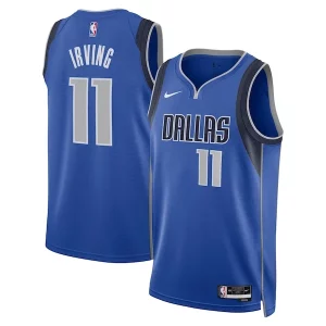 Kyrie Irving Dallas Mavericks Nike Unisex Swingman Replica Jersey Exceptionnel Icon Edition Blue