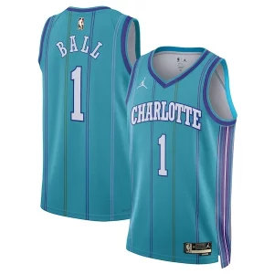 LaMelo Ball Charlotte Hornets Jordan Brand Unisex 2023/24 Swingman Superbe Replica Jersey Classic Edition Teal