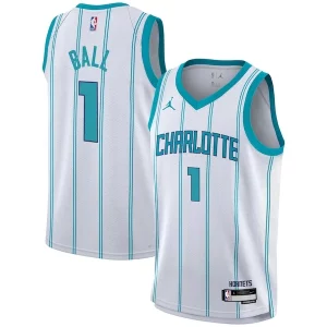LaMelo Ball Charlotte Hornets Nike Youth Swingman Jersey Association Incontournable Edition White